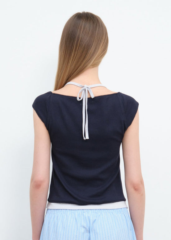 MAGARET HALTER H/S T-SHIRT