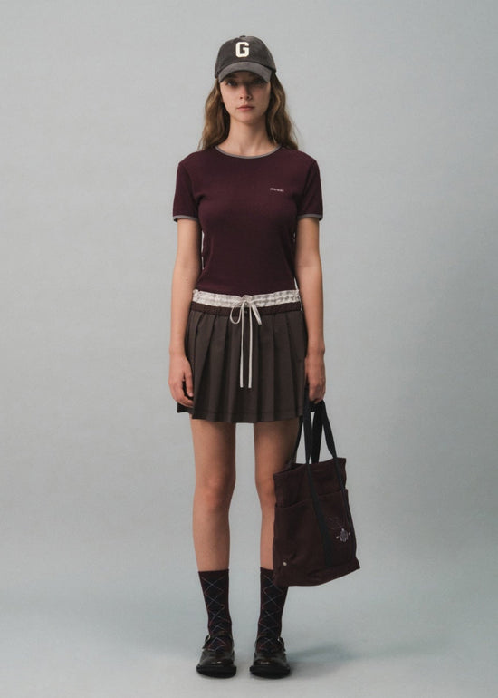 CONNIE PLEATS SKIRT