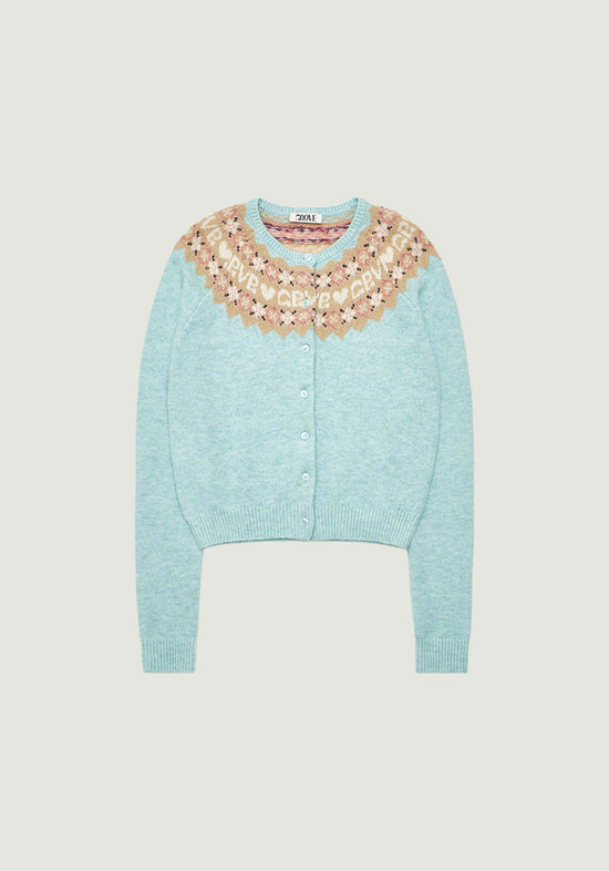 BONA NORDIC KNIT CARDIGAN