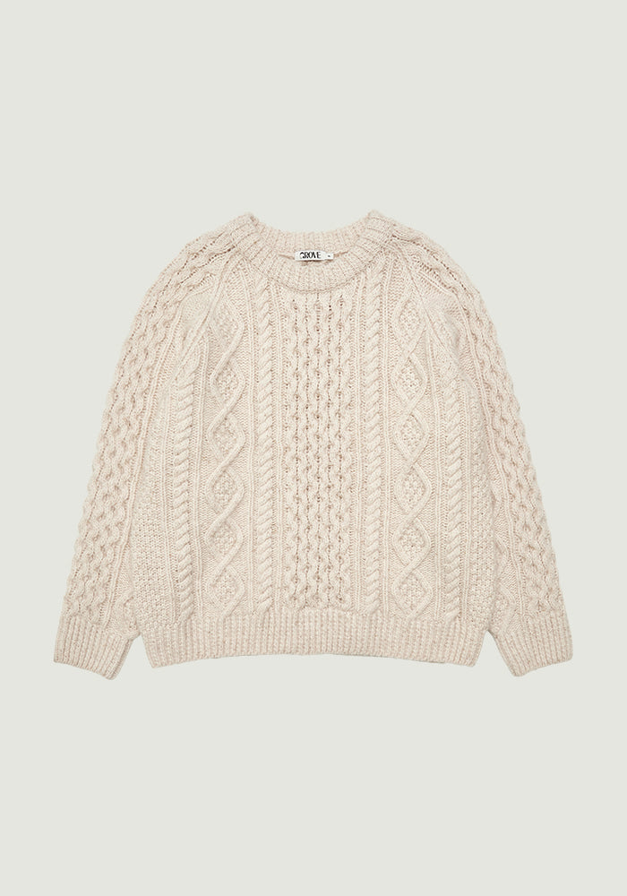 SKADI CABLE KNIT[online only]