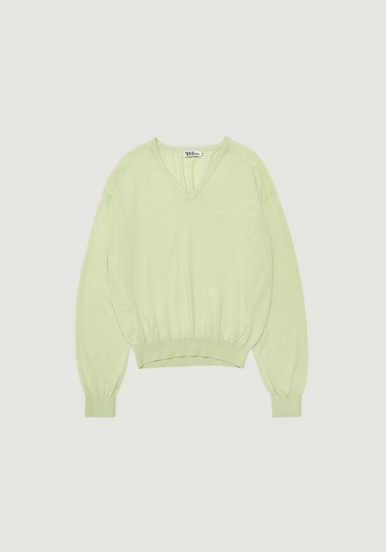 CANOPY V-NECK KNIT