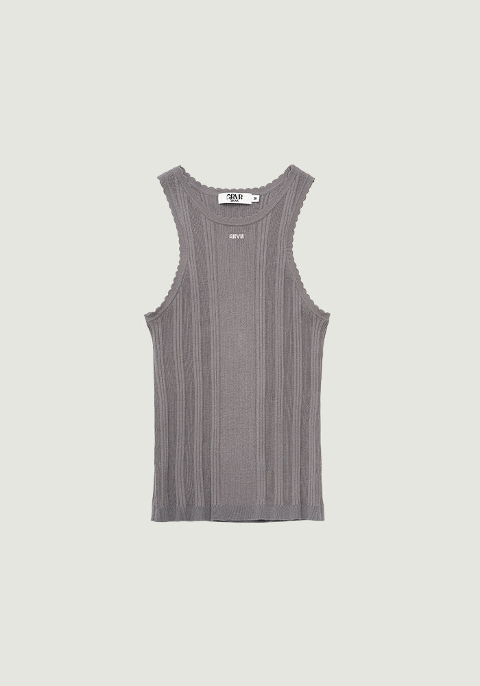 PETAL SLEEVELESS KNIT