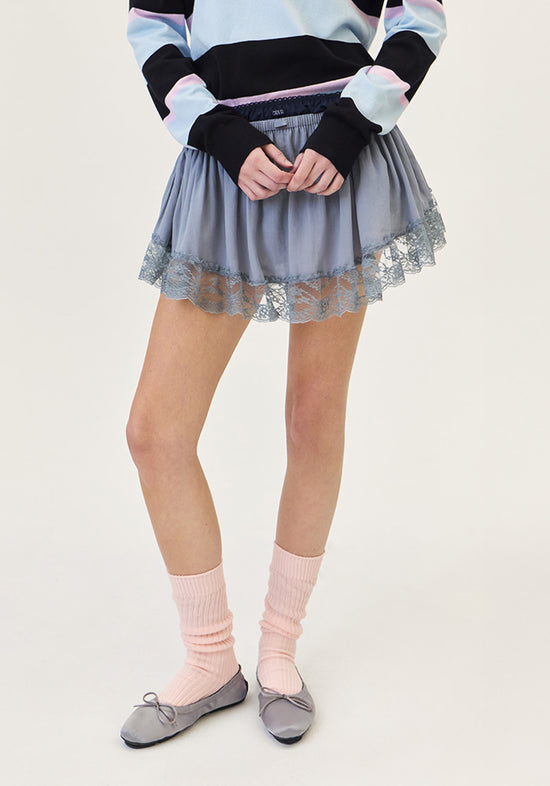 BLOOMER LAYERED SKIRT