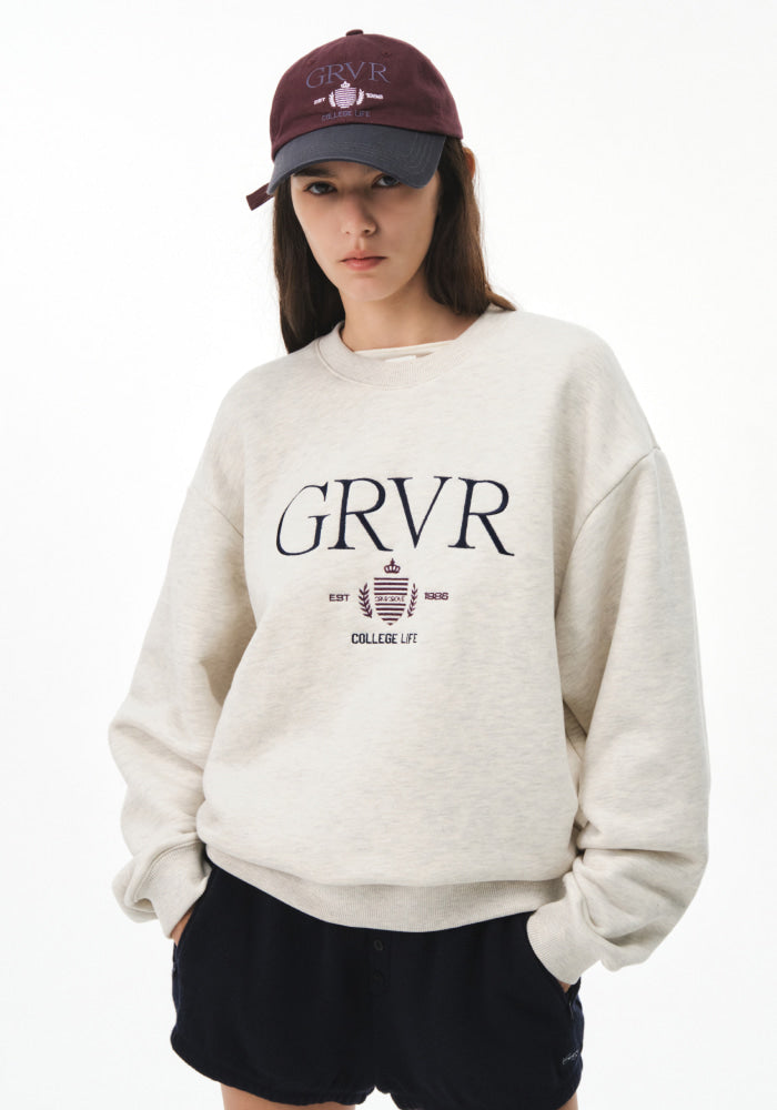 GRVR COLLEGE SWEATSHIRT