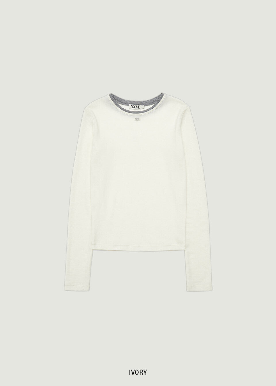 EMBER DOUBLE NECK T-SHIRT